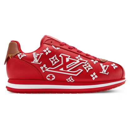 LV Buttersoft Sneaker Red