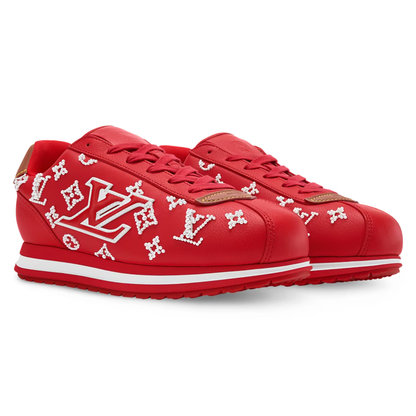 LV Buttersoft Sneaker Red