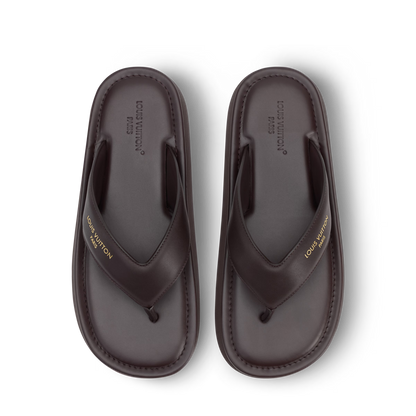 LV Flip Thong Brown