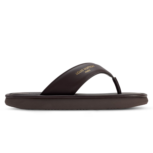 LV Flip Thong Brown