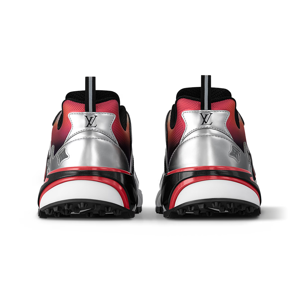 LV Tatic Runner Sneaker Gray Red
