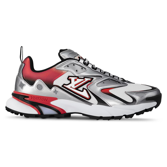 LV Tatic Runner Sneaker Gray Red
