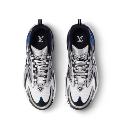 LV Tatic Runner Sneaker Gray Blue