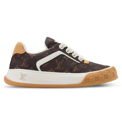 LV Tilted Sneaker Macassar Brown