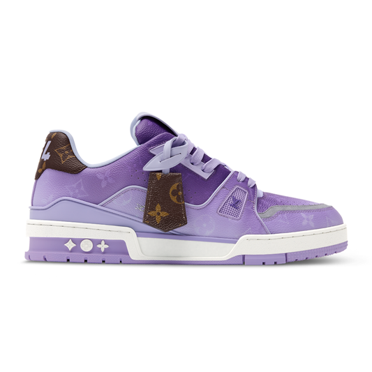 LV Trainer Sneaker Comes In Monogram-Printed Canvas Purple