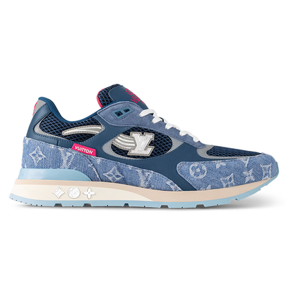 LV Run Away Sneaker Blue Denim
