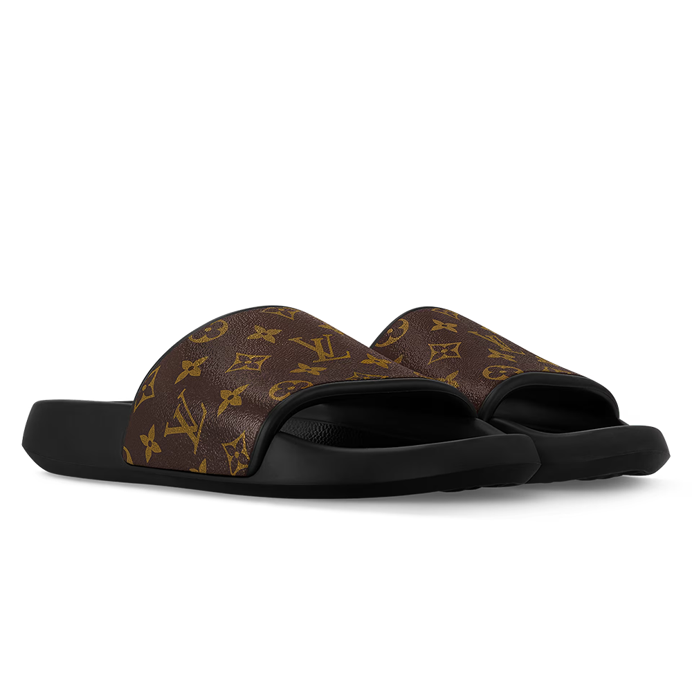 LV Waterfront Mule Brown