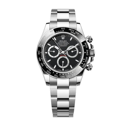 C – Rolex Cosmograph Daytona Stainless Steel Black Dial with Ceramic Bezel