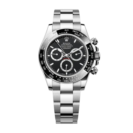 C – Rolex Cosmograph Daytona Stainless Steel Black Dial with Ceramic Bezel