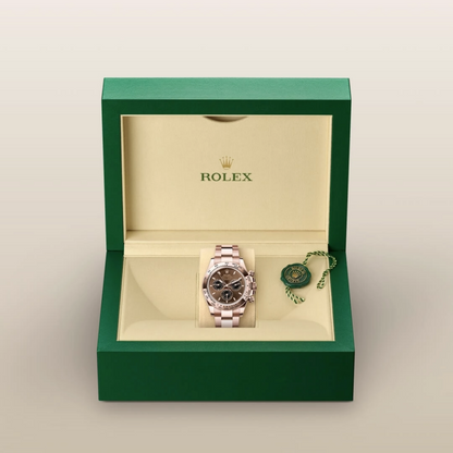A- Rolex Cosmograph Daytona Oyster, 40 mm, Everose gold