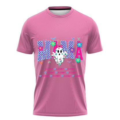 Grandma, Gigi, Nana Custom With Grandkids Names – Personalized Halloween Grandma Tshirt