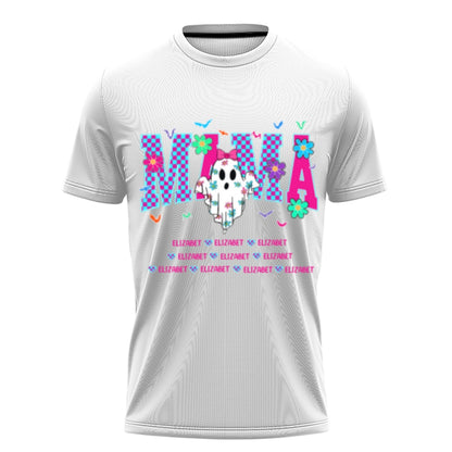 Grandma, Gigi, Nana Custom With Grandkids Names – Personalized Halloween Grandma Tshirt