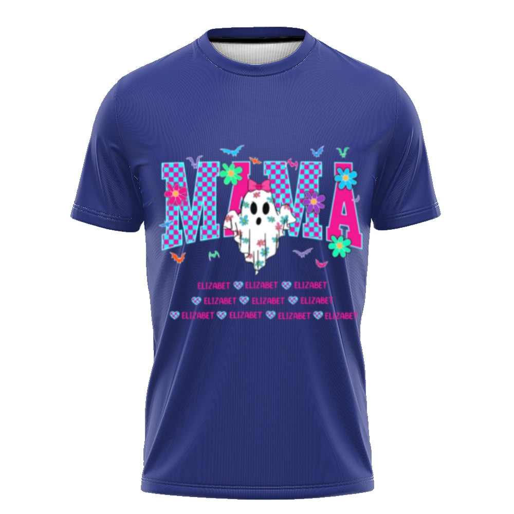 Grandma, Gigi, Nana Custom With Grandkids Names – Personalized Halloween Grandma Tshirt