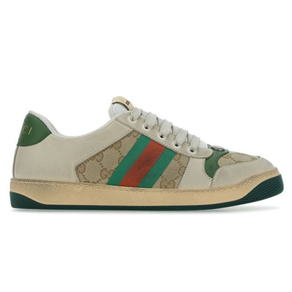 Gucci Re-Web Panelled Sneakers