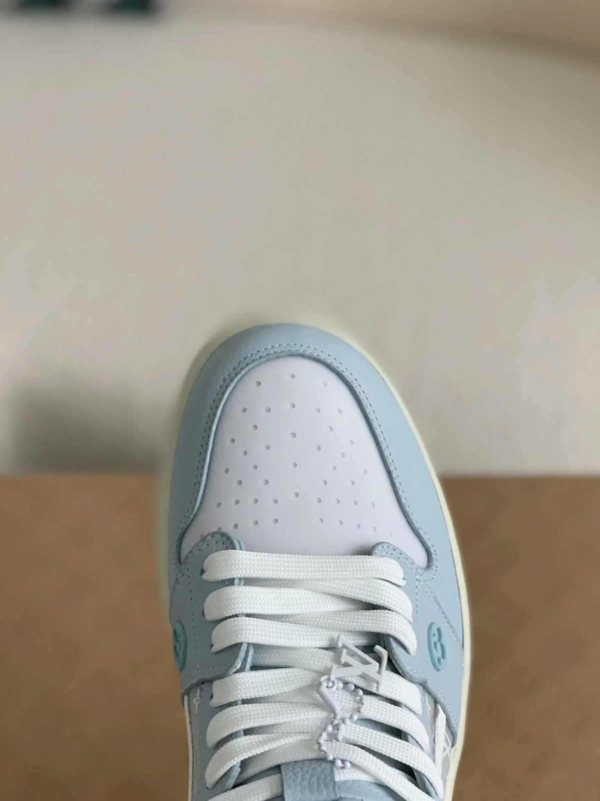 LV x Nike Air Jordan 1 Monogram Sky Edition