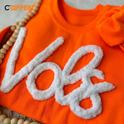 Custom Name Sweatshirt – Personalized Name Embroidery Crewneck for Fans & Teams