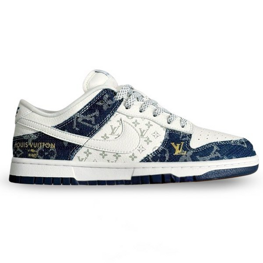 Louis Vuitton x Nike Air Jordan 1 Low “Monogram Denim” (Custom)