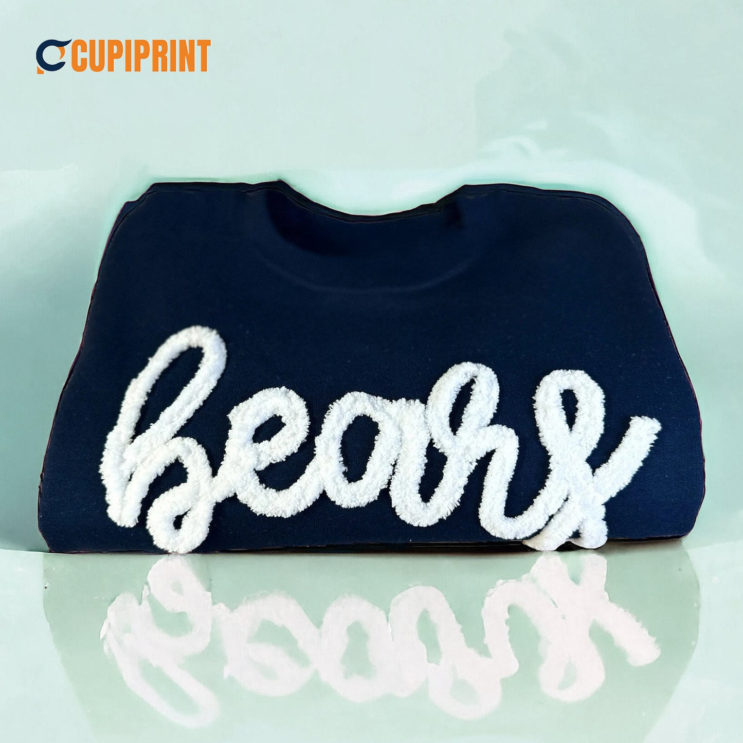 Custom Name Sweatshirt – Personalized Name Embroidery Crewneck for Fans & Teams