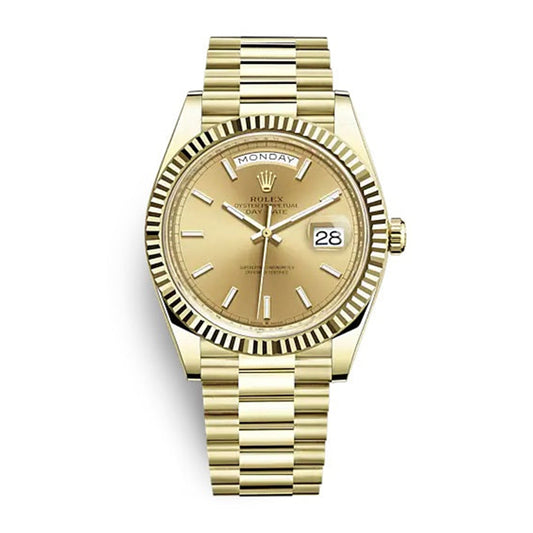A Rolex Day-Date 36 Oyster, 36 mm, yellow gold