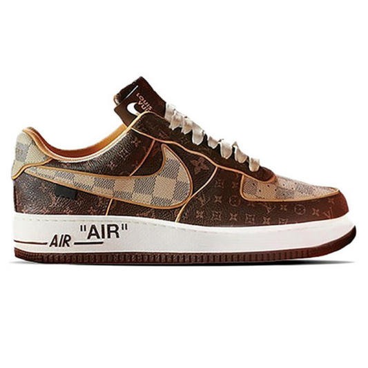 Air Force 1 Low Louis Vuitton Monogram Brown Best Quality