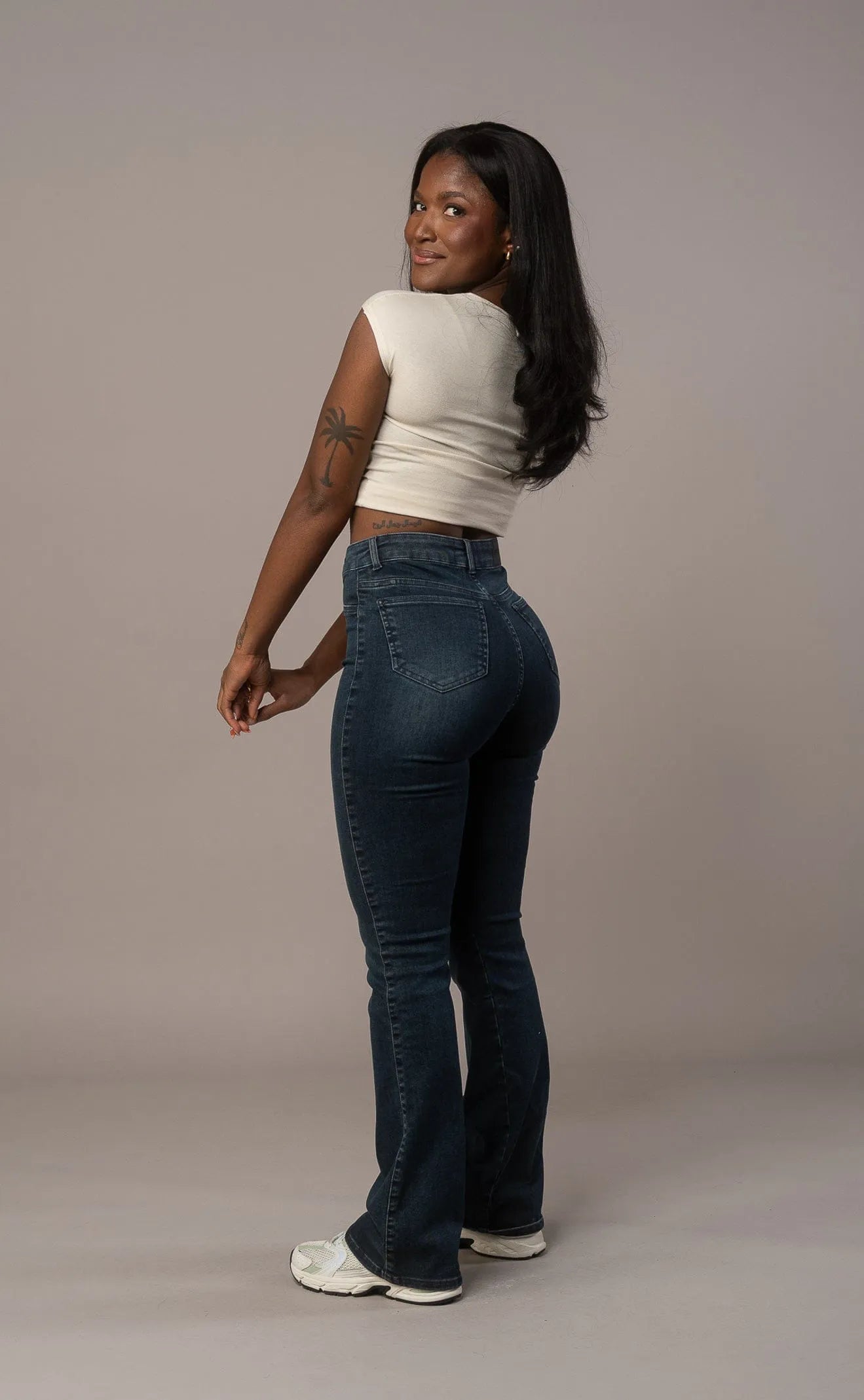 Flared - Emerald Blue