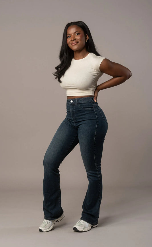 Flared - Emerald Blue