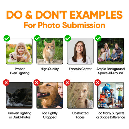 Custom Family Pajamas – Personalized Name, Color & Photo , Matching Set for Dad, Mom & Kids , Cozy Christmas Sleepwear Gift