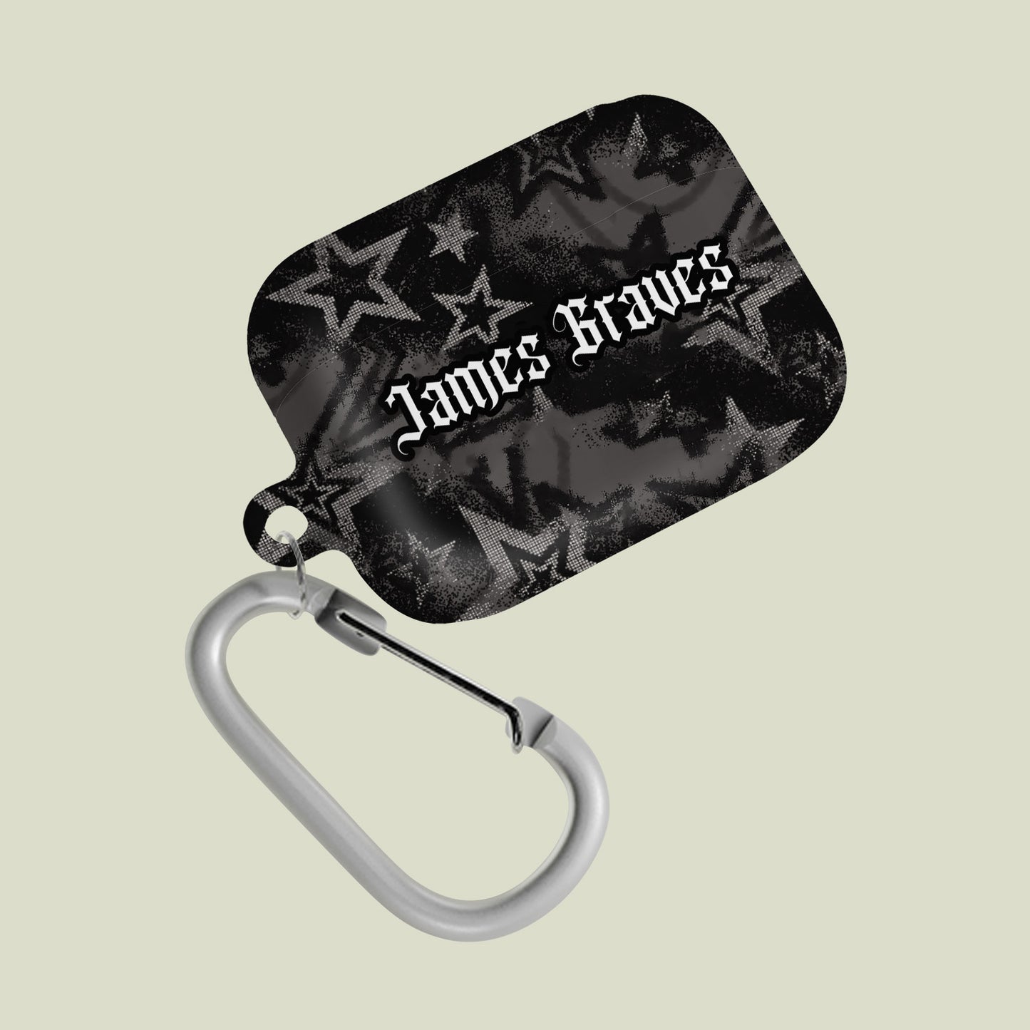 Custom Name  Starry Night -Personalized Clear Airpods Case