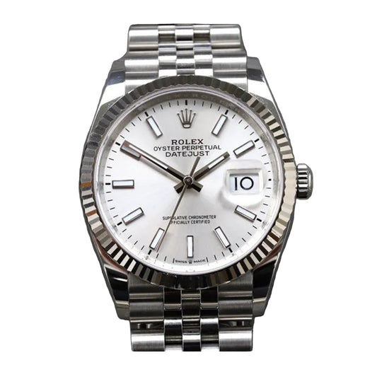 Rolex Datejust 36mm 126234 Silver Index Dial