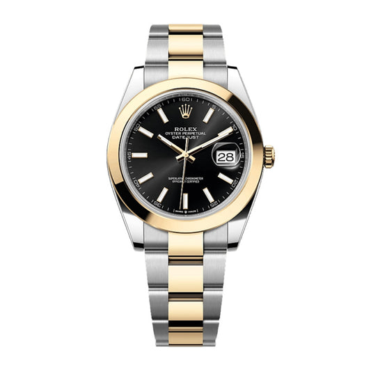 Rolex Datejust 41 Oyster, 41 mm, Oystersteel and yellow gold