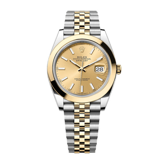 Rolex Datejust 41 Oyster, 41 mm, Oystersteel and yellow gold