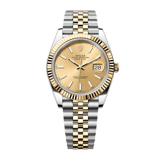 Rolex Datejust 41 Oyster, 41 mm, Oystersteel and yellow gold