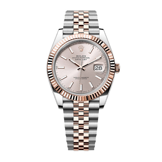 Rolex Datejust 41 Oyster, 41 mm, Oystersteel and Everose gold