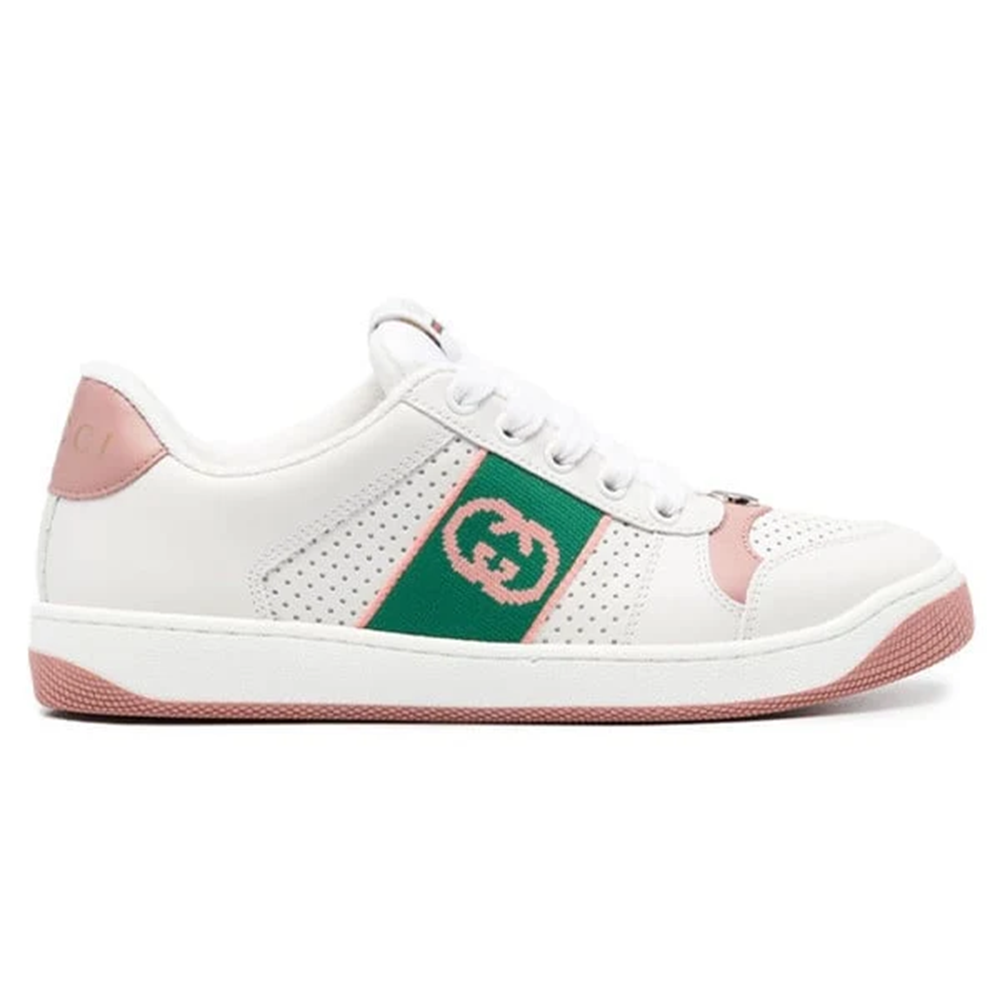 Gucci Screener Lace-up Sneakers