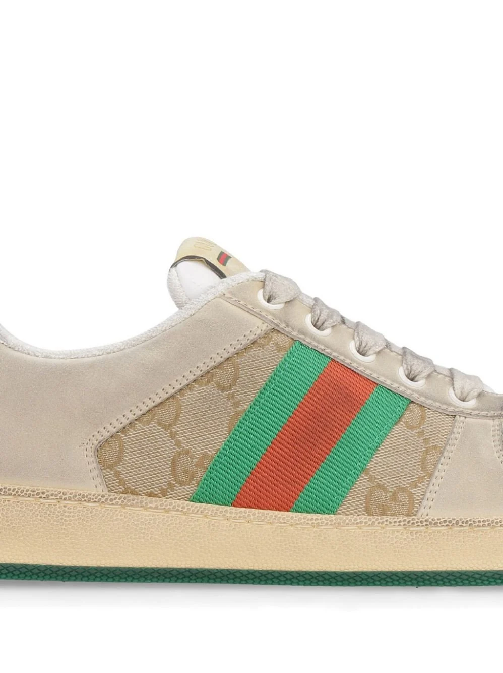 Gucci Screener Lace-up Sneakers