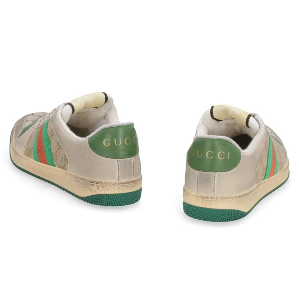 Gucci Screener Lace-up Sneakers
