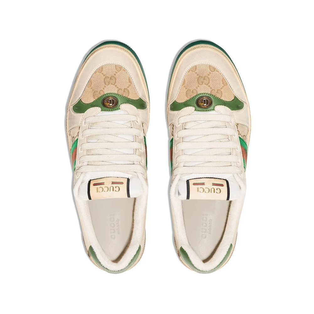 Gucci Screener Lace-up Sneakers