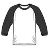 Unisex 3/4 Baseball Tee