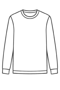 Unisex Long Sleeve Basic Tee