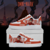 Invincible Custom Air Force 1 – Red Omni-Mark Design
